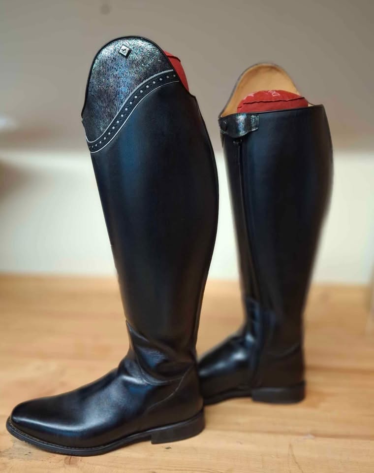 Barely Used DeNiro Dressage Riding Boots *Wide Calf*