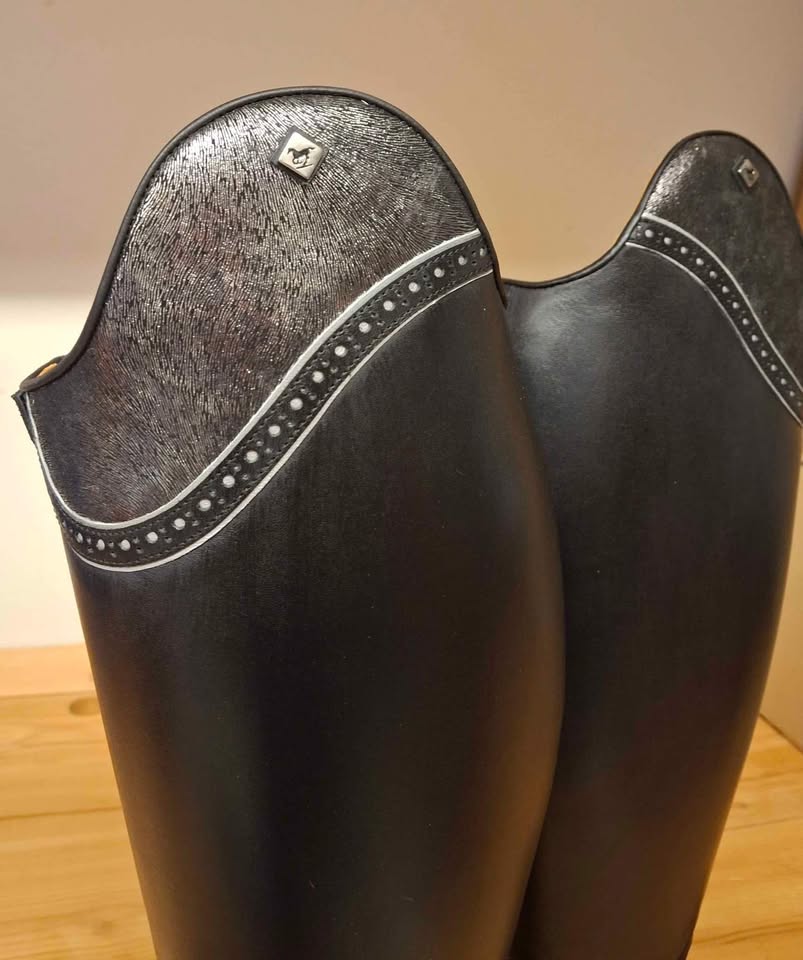 Barely Used DeNiro Dressage Riding Boots *Wide Calf*