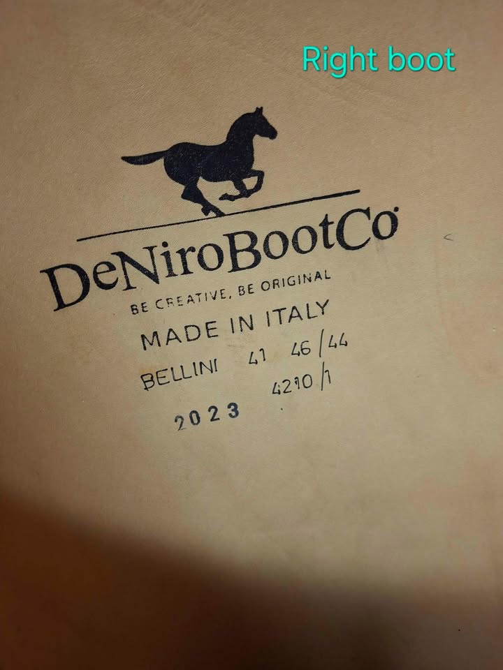 Barely Used DeNiro Dressage Riding Boots *Wide Calf*