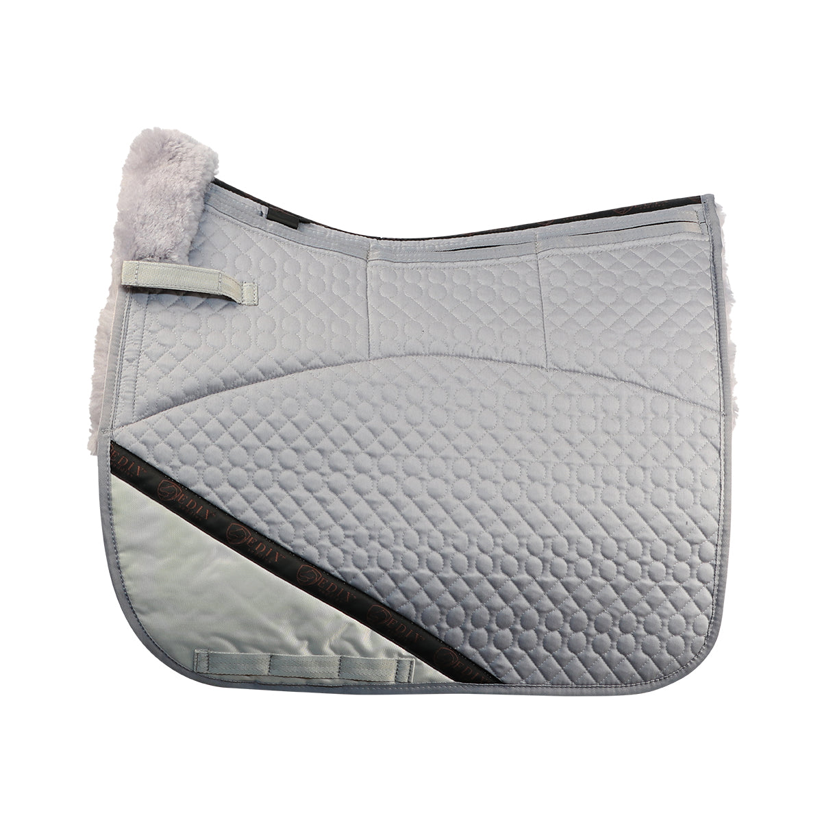 Edix Merino 8-Pocket Dressage Pad - Black XS