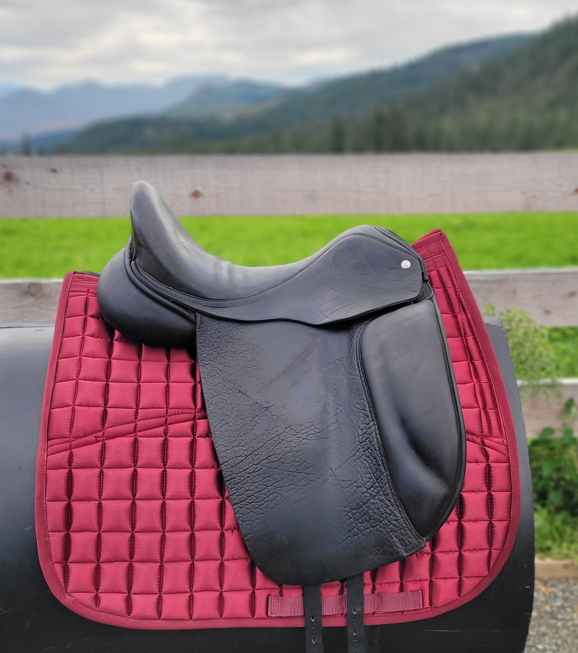 Used Custom Advantage 17.5" Dressage Saddle