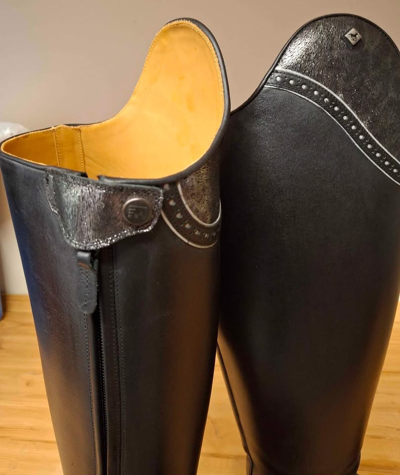 Barely Used DeNiro Dressage Riding Boots *Wide Calf*