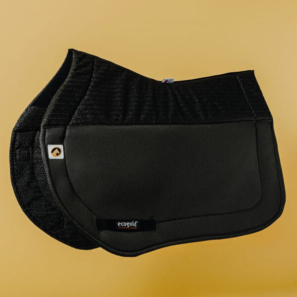 Ecogold Secure Jumper Saddle Pad - Black