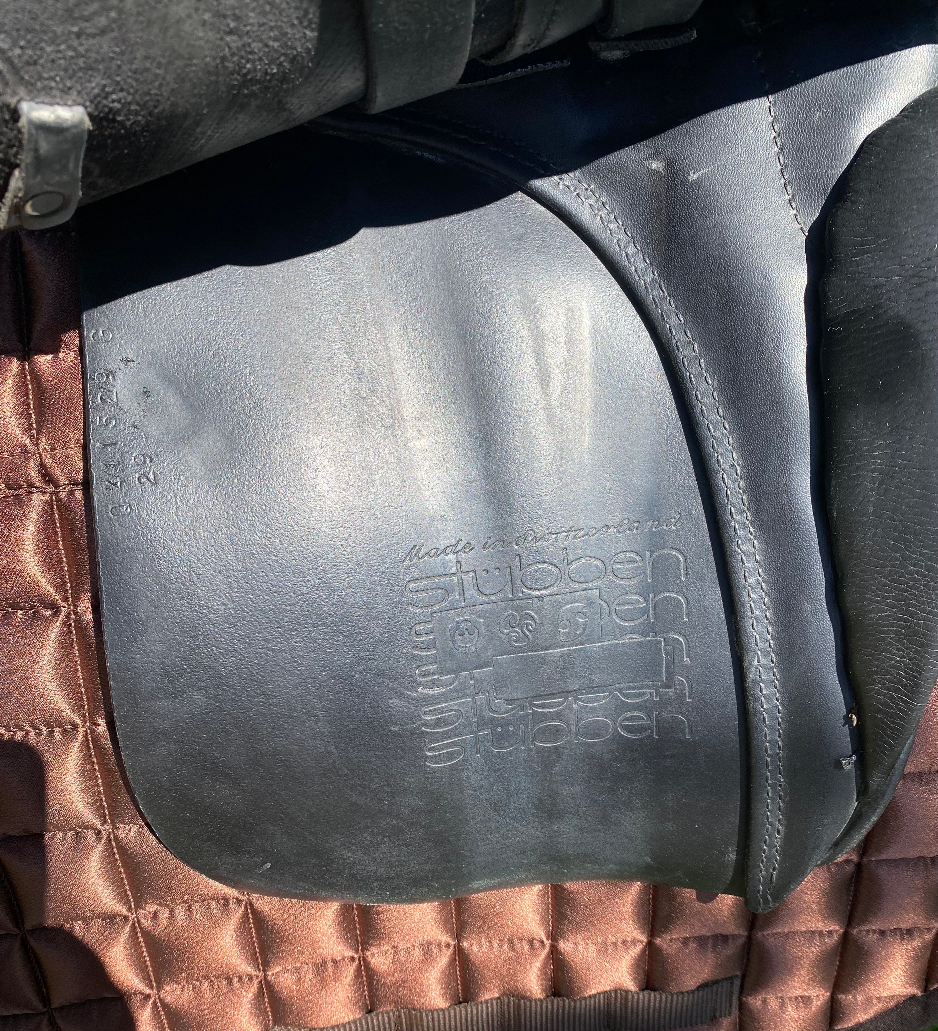 Used 18" Stubben Maestoso Dressage Saddle