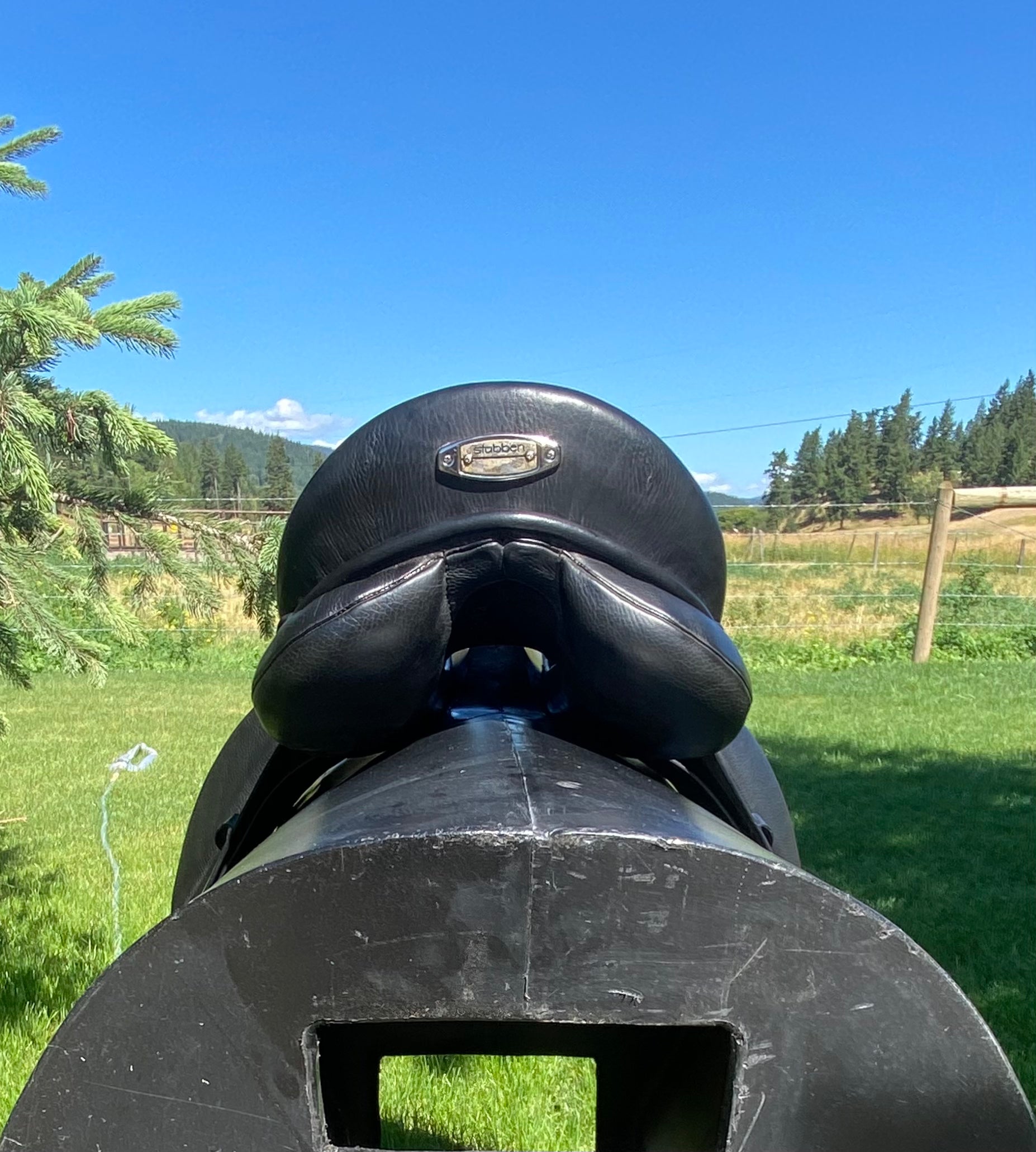 Used 18" Stubben Maestoso Dressage Saddle