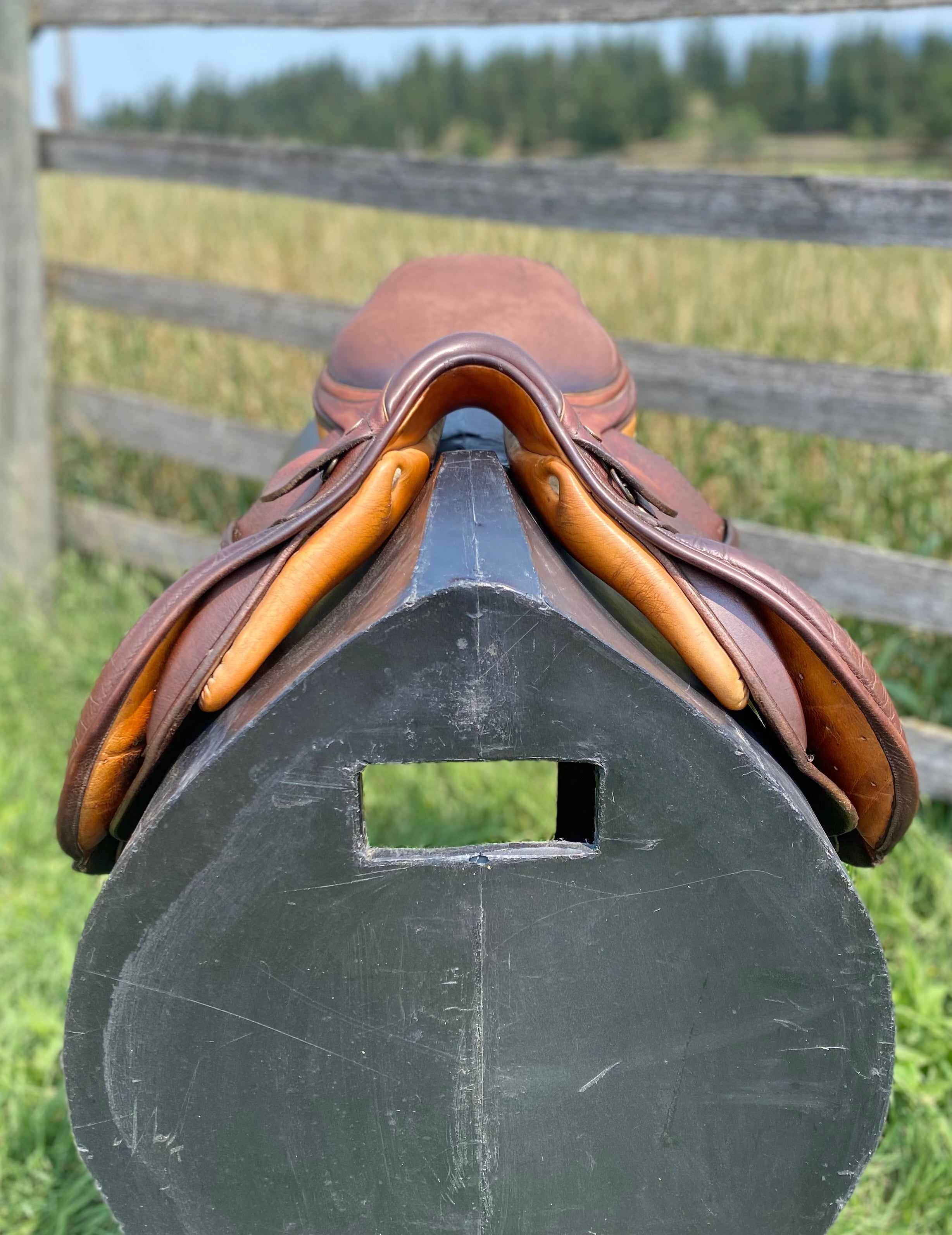 Used 16" Harry Dabbs Jump Saddle