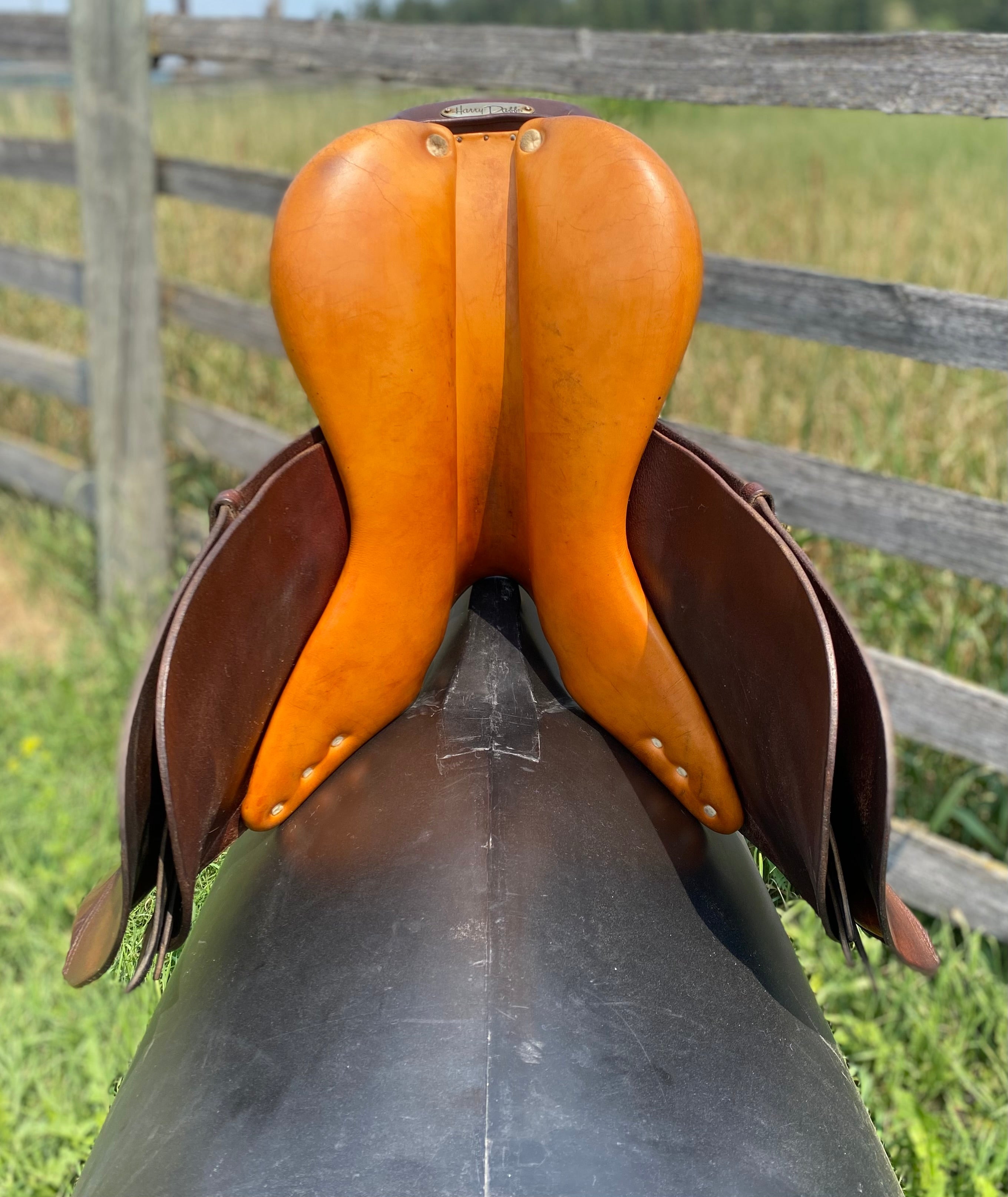 Used 16" Harry Dabbs Jump Saddle