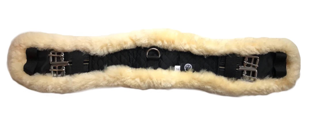 Leveza Sheepskin Dressage Girth - Natural