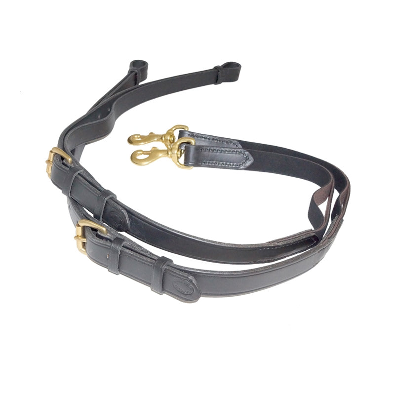 Nunn Finer Leather Side Reins with Elastic