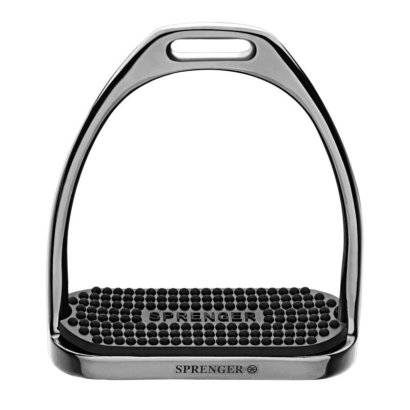 Sprenger Anthracite Fillis Stirrup Irons